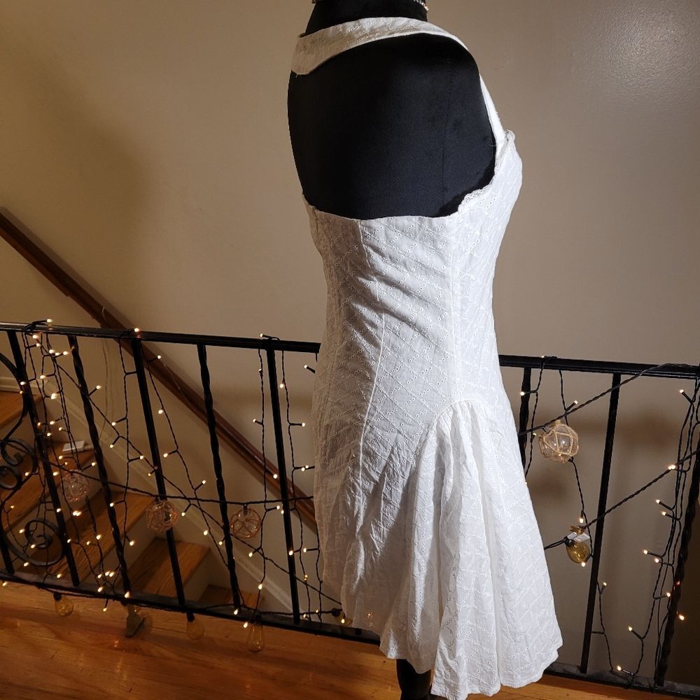 Commense White Halter Mini Dress - Picture 15 of 16